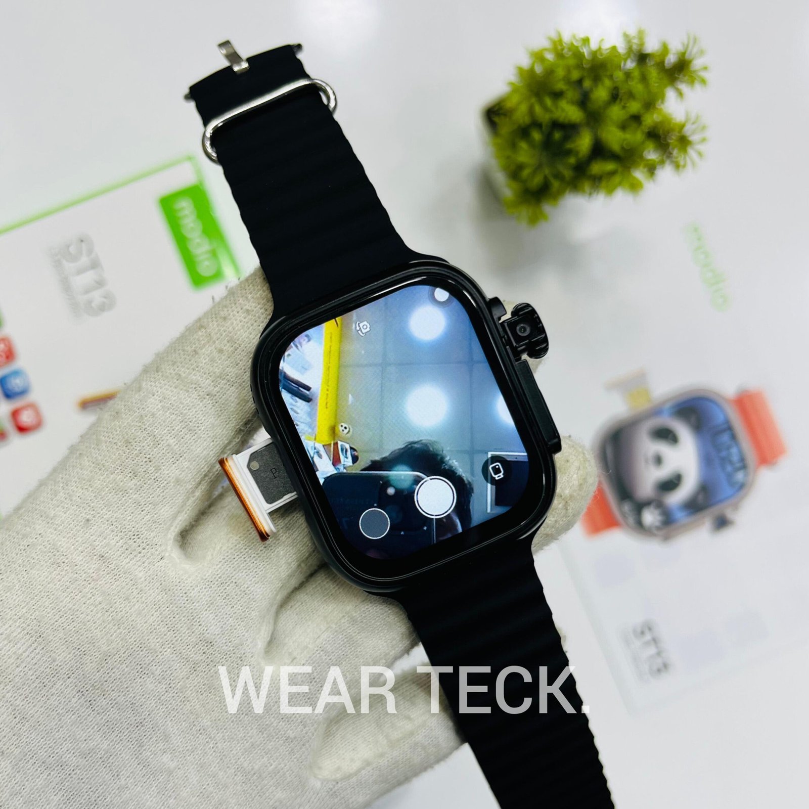 Modio ST13 5G Android Sim Watch | 4/64 GB | 360 Rotating Camera