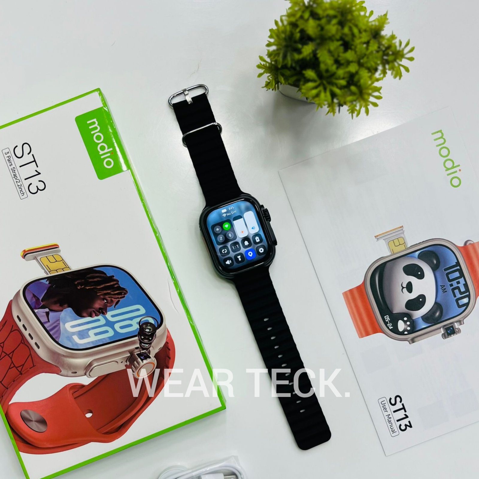 Modio ST13 5G Android Sim Watch | 4/64 GB | 360 Rotating Camera