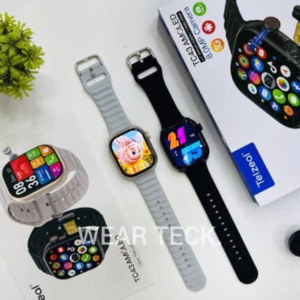 Telzeal TC43 5G Android Sim Watch | 6/64 GB | 360 Rotating Camera | Amoled Display