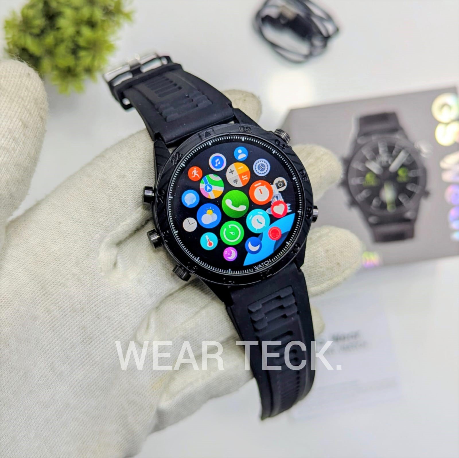GS Carbon 2 GS Wear Carbon Smart Watch | Amoled Display | Luxury Dial | GPS
