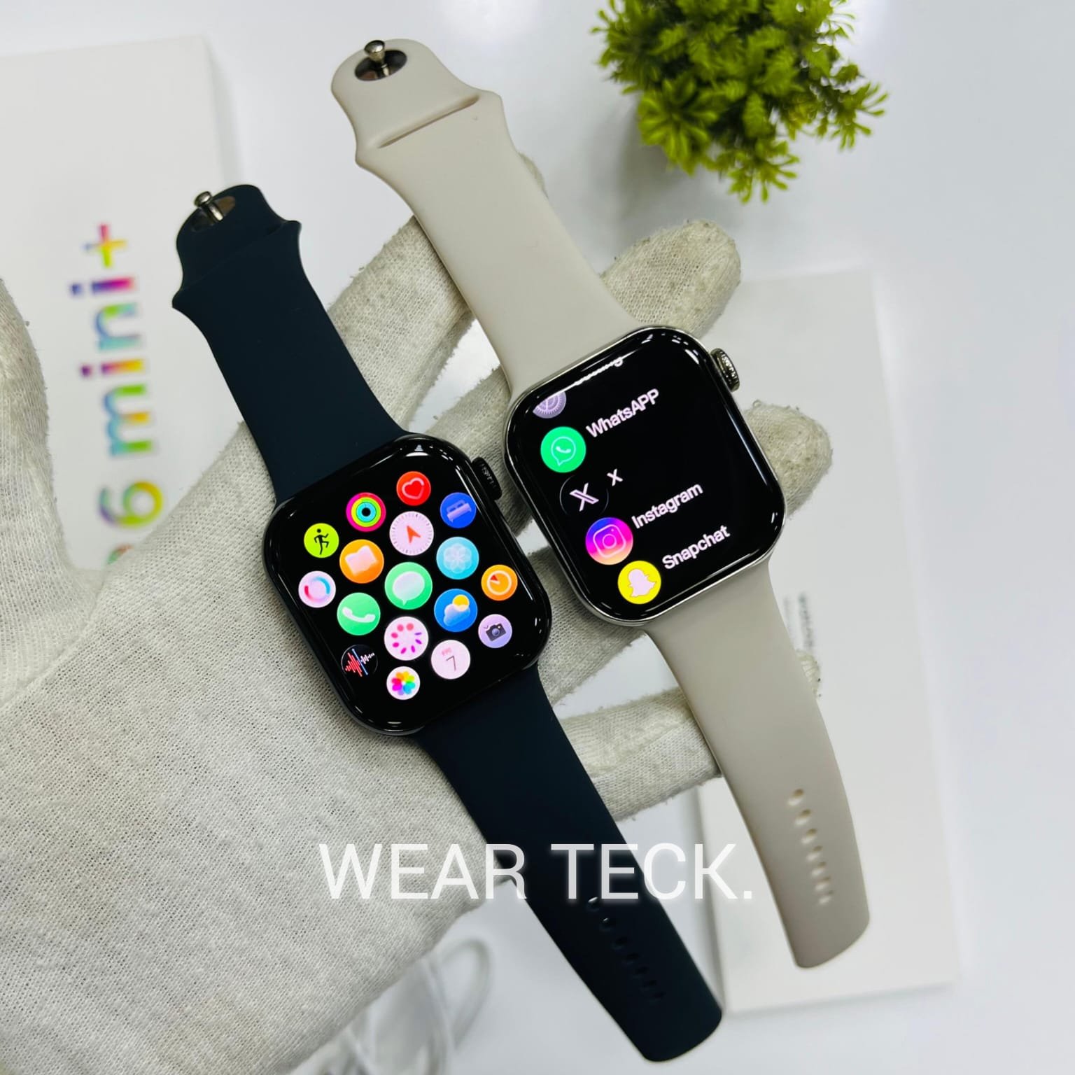 H26-2 Hello Plum H26 Mini Plus Smart Watch | 40mm Dial