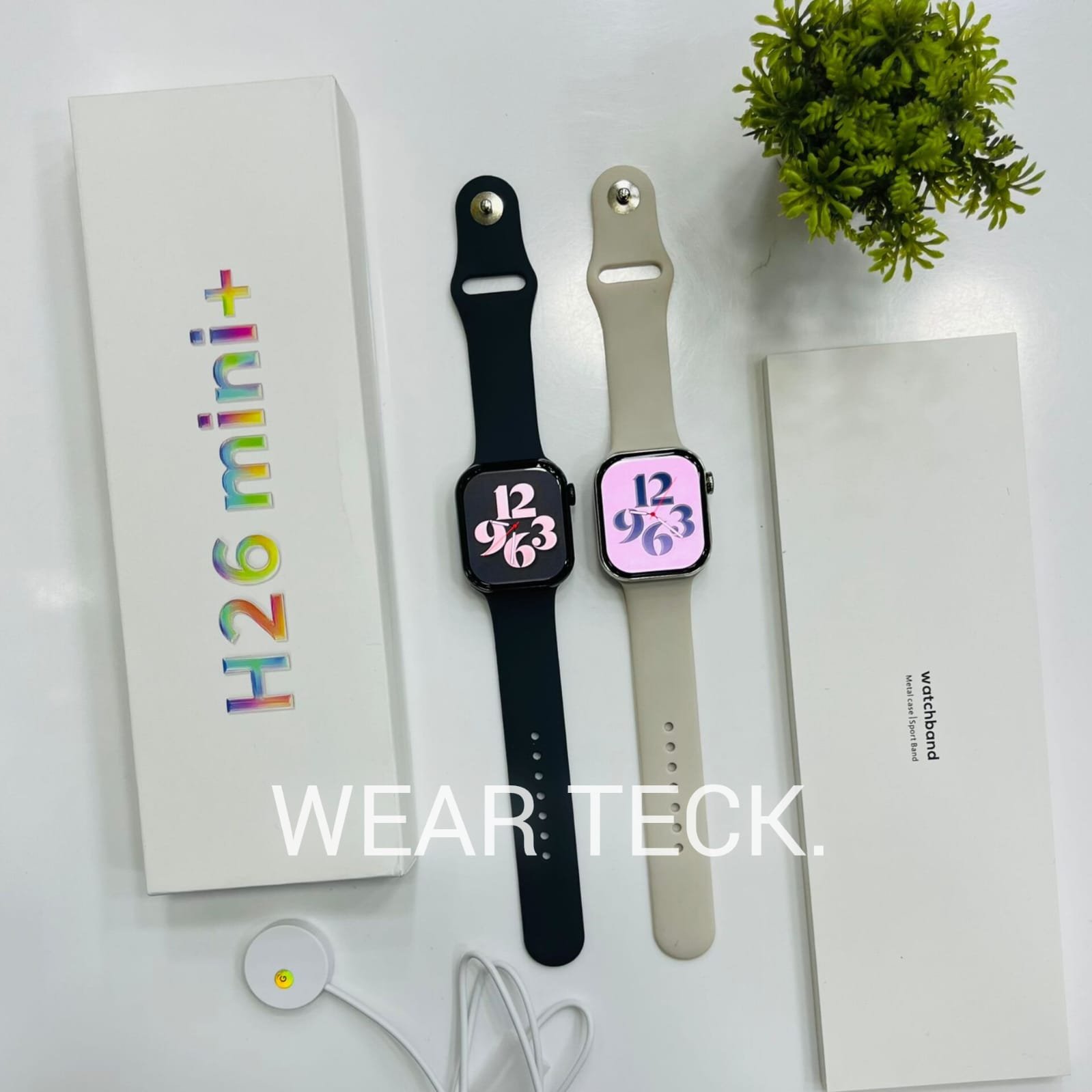 H26-3 Hello Plum H26 Mini Plus Smart Watch | 40mm Dial