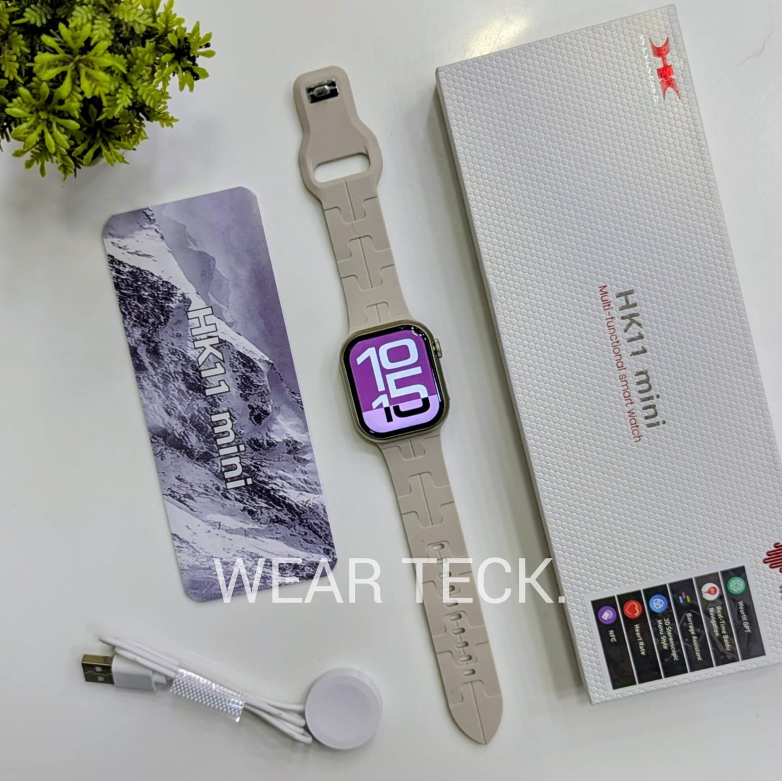 HK11 Mini+ Smart Watch | 40mm Dial