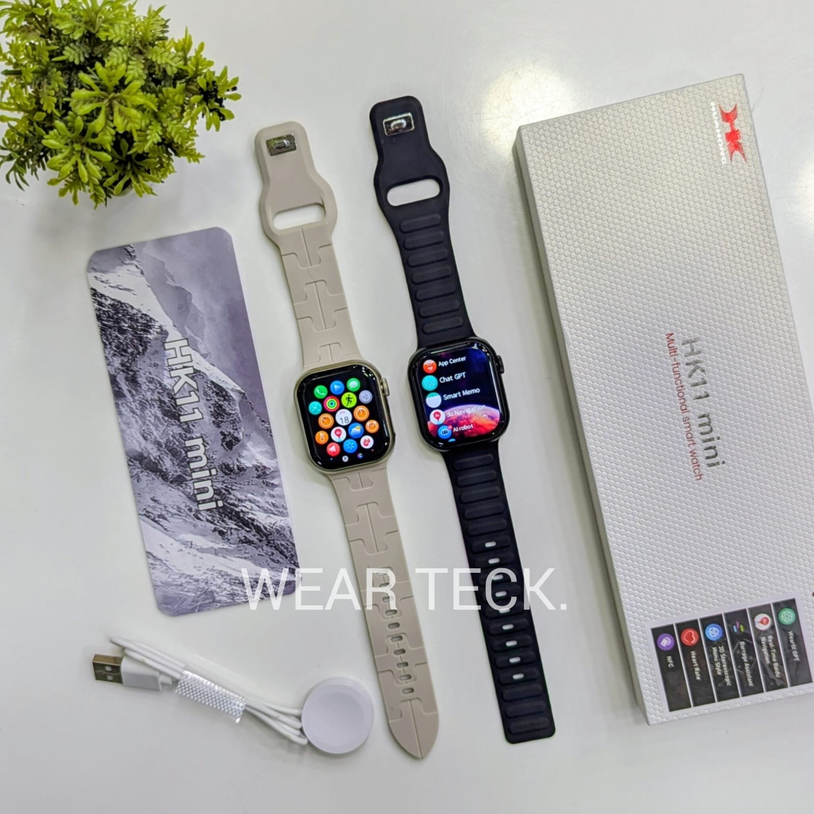 HK11 Mini+ Smart Watch | 40mm Dial