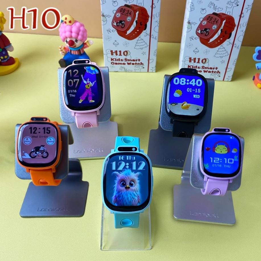 H10 Kids Smart Watch | 17+ Games | Camera & Health Monitoring