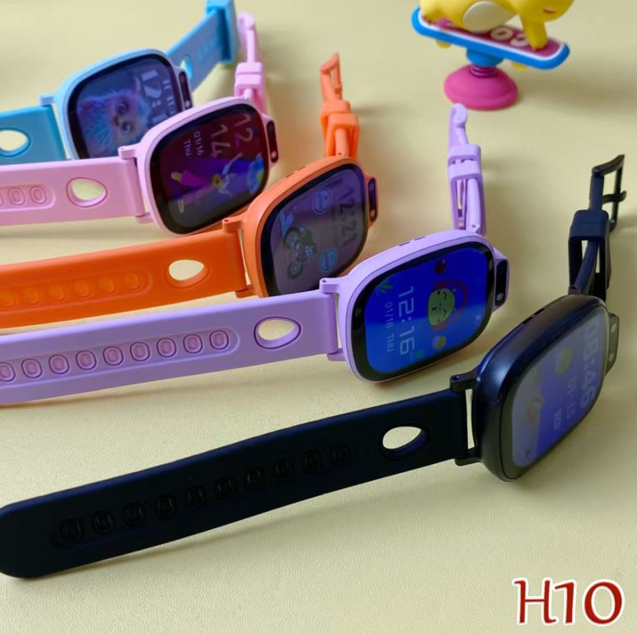 H10 Kids Smart Watch | 17+ Games | Camera & Health Monitoring