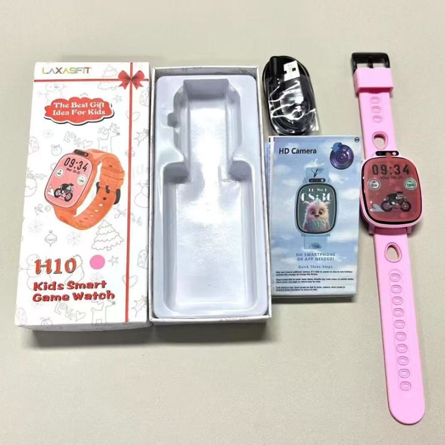 H10 Kids Smart Watch | 17+ Games | Camera & Health Monitoring
