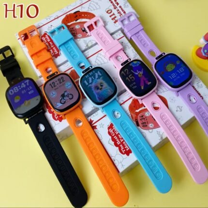 H10 Kids Smart Watch | 17+ Games | Camera & Health Monitoring