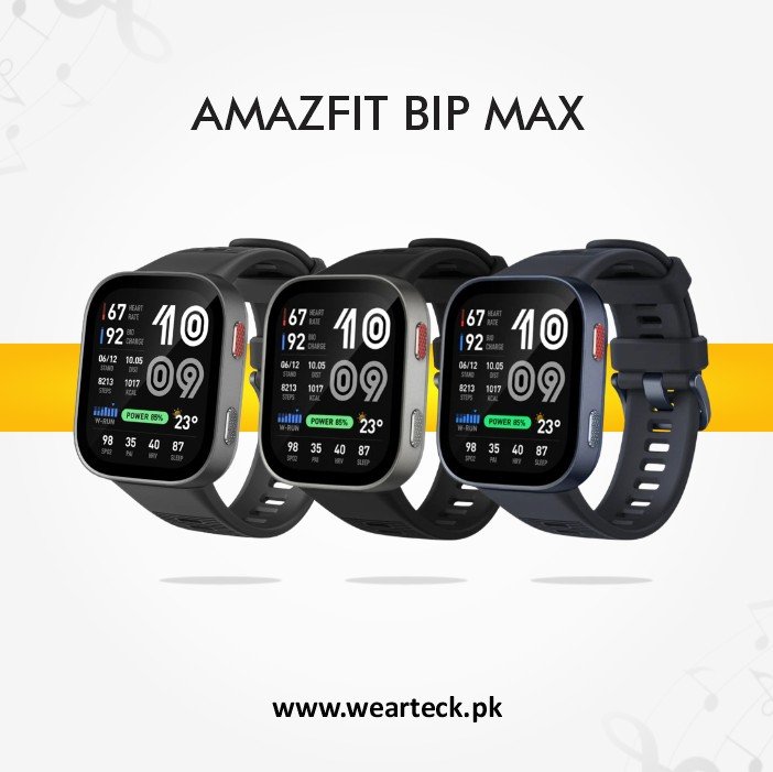 - Amazfit Bip Max Smart Watch