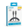 Anker CtC Cable 240W - 6 ft Anker ZOLO USB-C to USB-C 240W Braided Cable