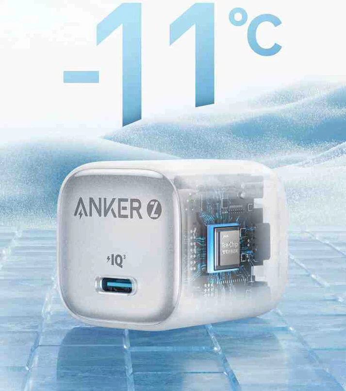 Anker-zolo-30w-wall-charger-featuring-anker-icechip Anker Zolo 30W Usb‑C Fast Charger