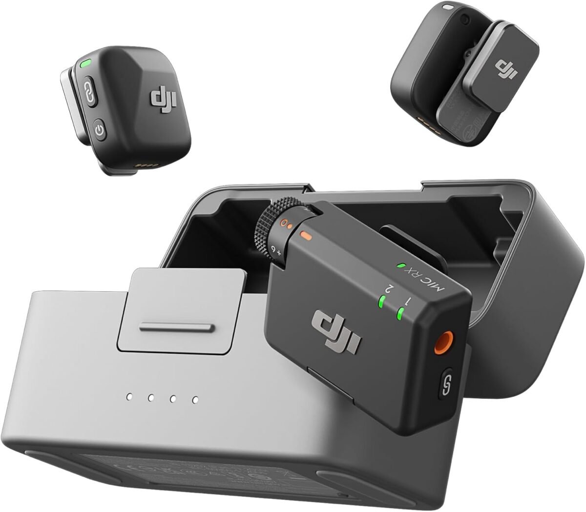 DJI Mic Mini (2 TX + 1 RX) – 2-Person Wireless Microphone DJI Mic Mini (2 TX + 1 RX) – 2-Person Wireless Microphone