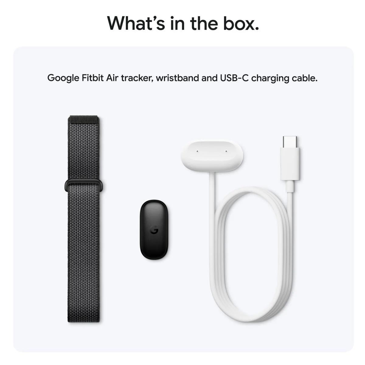 - Google Fitbit Air Fitness Band