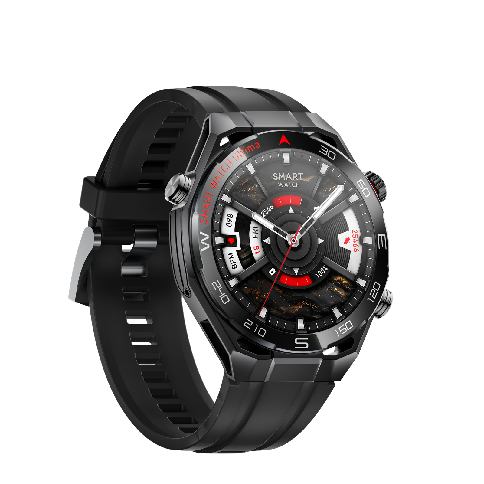 Kalobee SK55 Smart Watch Black 2 - Kalobee SK55 Smart Watch Price in Pakistan | Sports Style | Wearteck