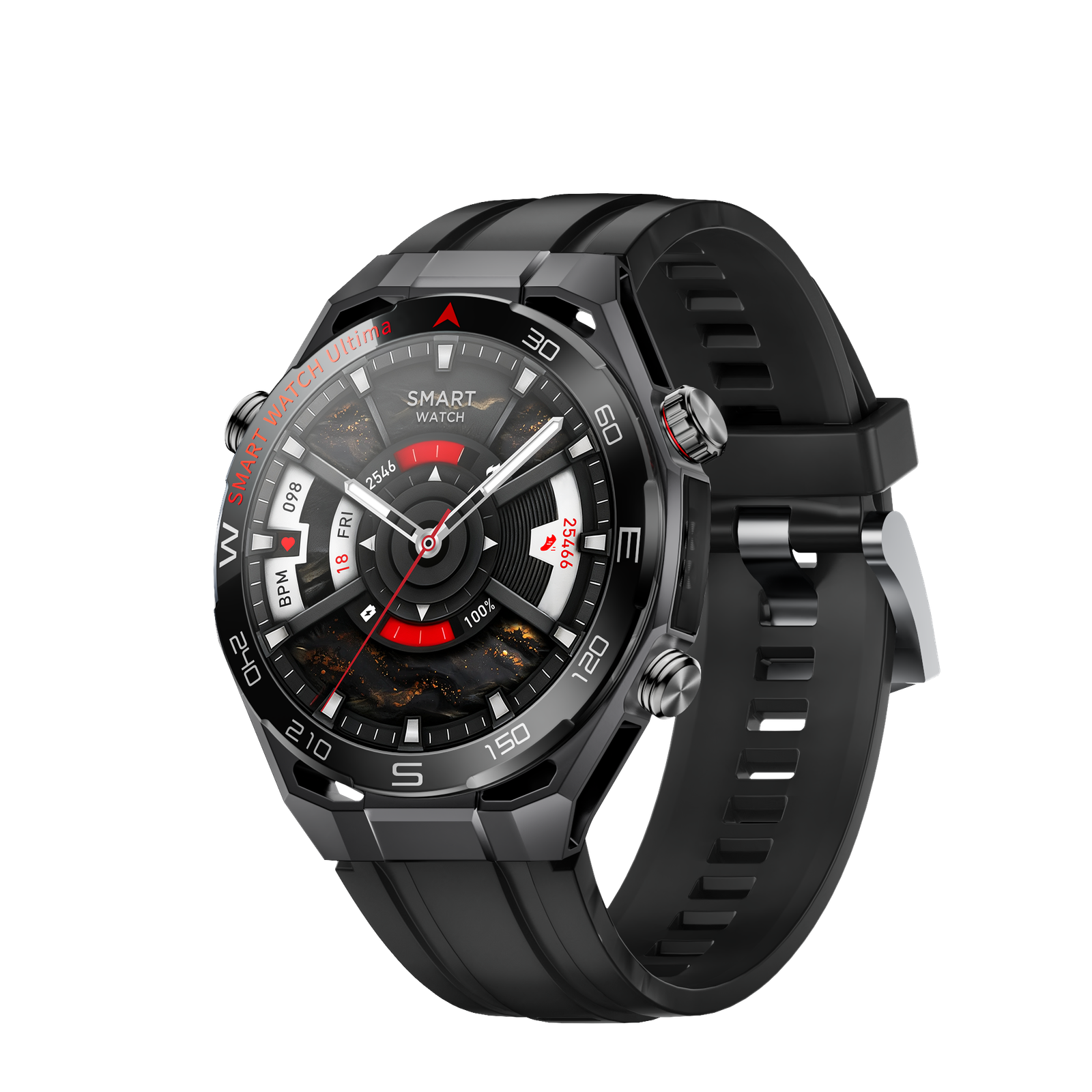 Kalobee SK55 Smart Watch Black 3 - Kalobee SK55 Smart Watch Price in Pakistan | Sports Style | Wearteck