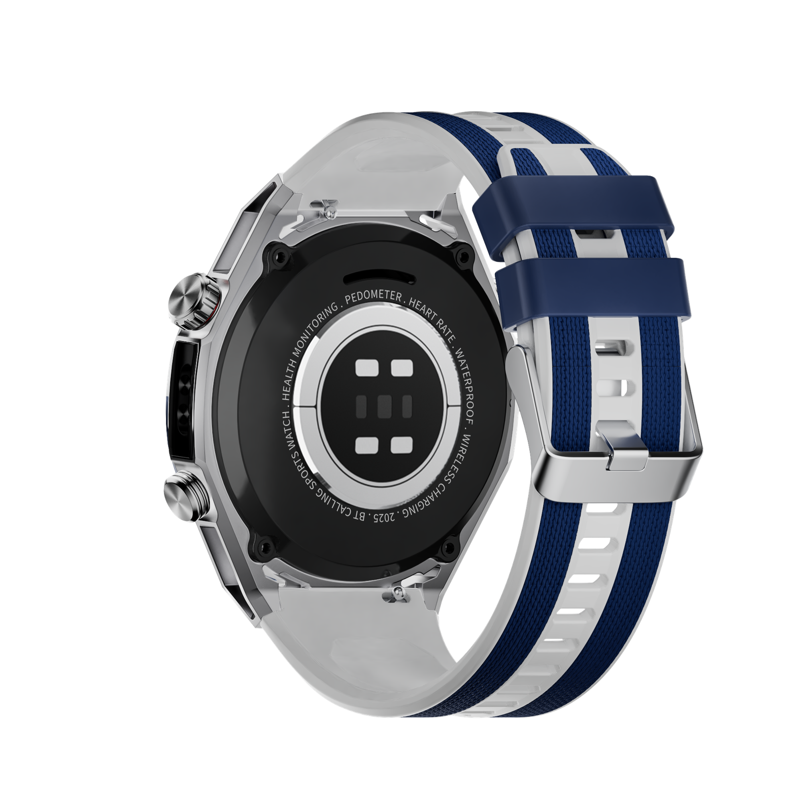 Kalobee SK55 Smart Watch Silver 4 - Kalobee SK55 Smart Watch Price in Pakistan | Sports Style | Wearteck