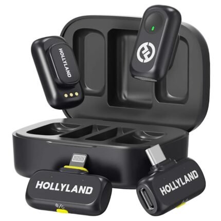 Hollyland Lark A1 Dual Wireless Microphone with Type-C & iPhone Connector (1 Year Warranty)