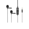 BOYA BY-M1DM Dual Omnidirectional Lavalier Microphone