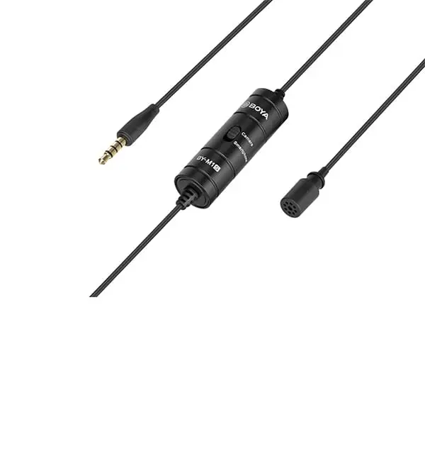 - BOYA BY-M1S Universal Lavalier Microphone