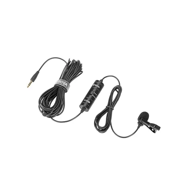 - BOYA BY-M1S Universal Lavalier Microphone