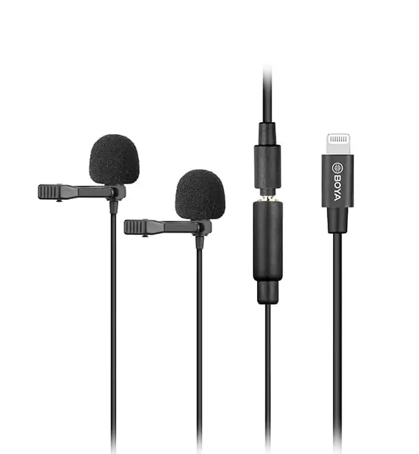 BOYA BY-M2D Digital Dual Lavalier Microphone