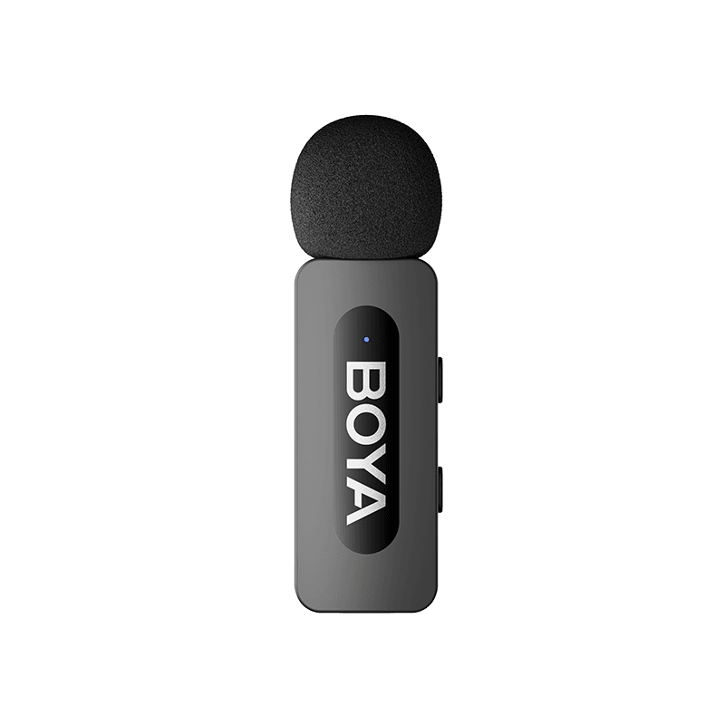 - BOYA BY-V1 Ultracompact 2.4GHz Single Wireless Microphone for iPhone