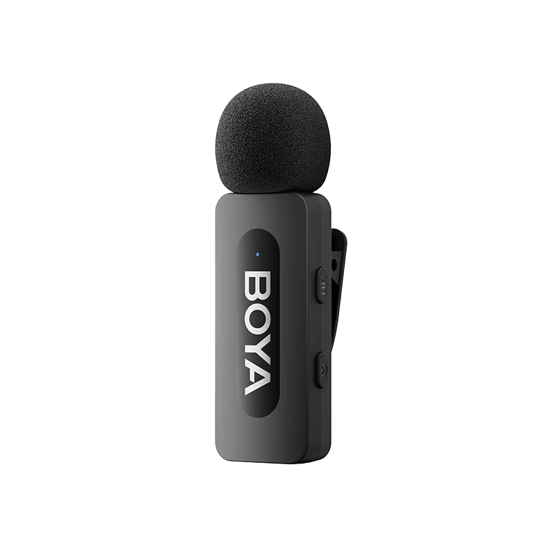 - BOYA BY-V1 Ultracompact 2.4GHz Single Wireless Microphone for iPhone