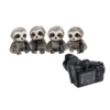 BOYA BY-V4 4-Channel Wireless Microphone 6 - Boya BY-V4 Quad Wireless Microphone Setup for (AUX) Camera