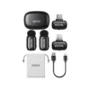 - Boya Mini 12 (For Ios + Type-C) Dual Wireless Microphone