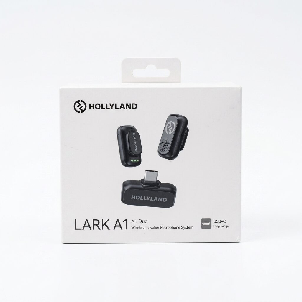 - Hollyland Lark A1 Dual Wireless Microphone with Type-C Connector (1 Year Warranty)