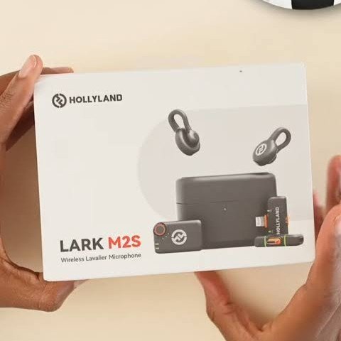 - Hollyland Lark M2S Wireless Microphone for Mobile - PC - Laptop & Action Cameras (1 Year Warranty)