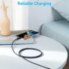 - Anker 322 Braided Usb-C to Usb-C Cable 60W 3ft - Black
