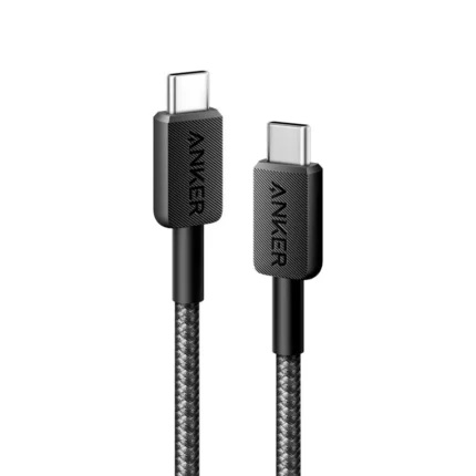 Anker 322 Braided USB-C to USB-C Cable 60W 3ft Black Price in Pakistan