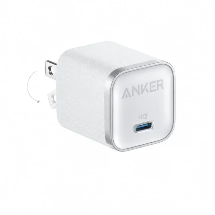 Anker Nano 45W Usb-C Charger, Fast Charging, Compact & Foldable Plug, 2-Pin (US) - White