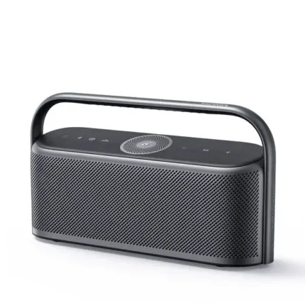 Anker Soundcore Motion X600 Portable Bluetooth Speaker, Hi-Res Spatial Audio with Wireless 50w Sound, IPX7 Waterproof, Pro EQ, AUX-in - Black