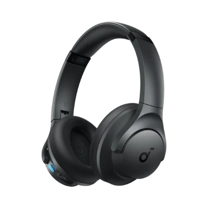 Anker Soundcore Q11i Wireless Headphones, 40mm Hi‑Res Drivers, One‑Touch BassUp, 60hBattery (5mins → 4h fast Charge), Multipoint Connections, Detachable Ear Cushions - Gray