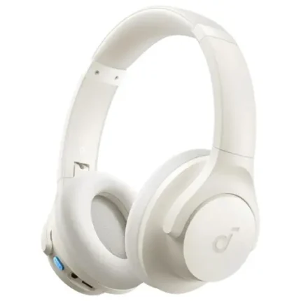 Anker Soundcore Q11i Wireless Headphones, 40mm Hi‑Res Drivers, One‑Touch BassUp, 60hBattery (5mins → 4h fast Charge), Multipoint Connections, Detachable Ear Cushions - White