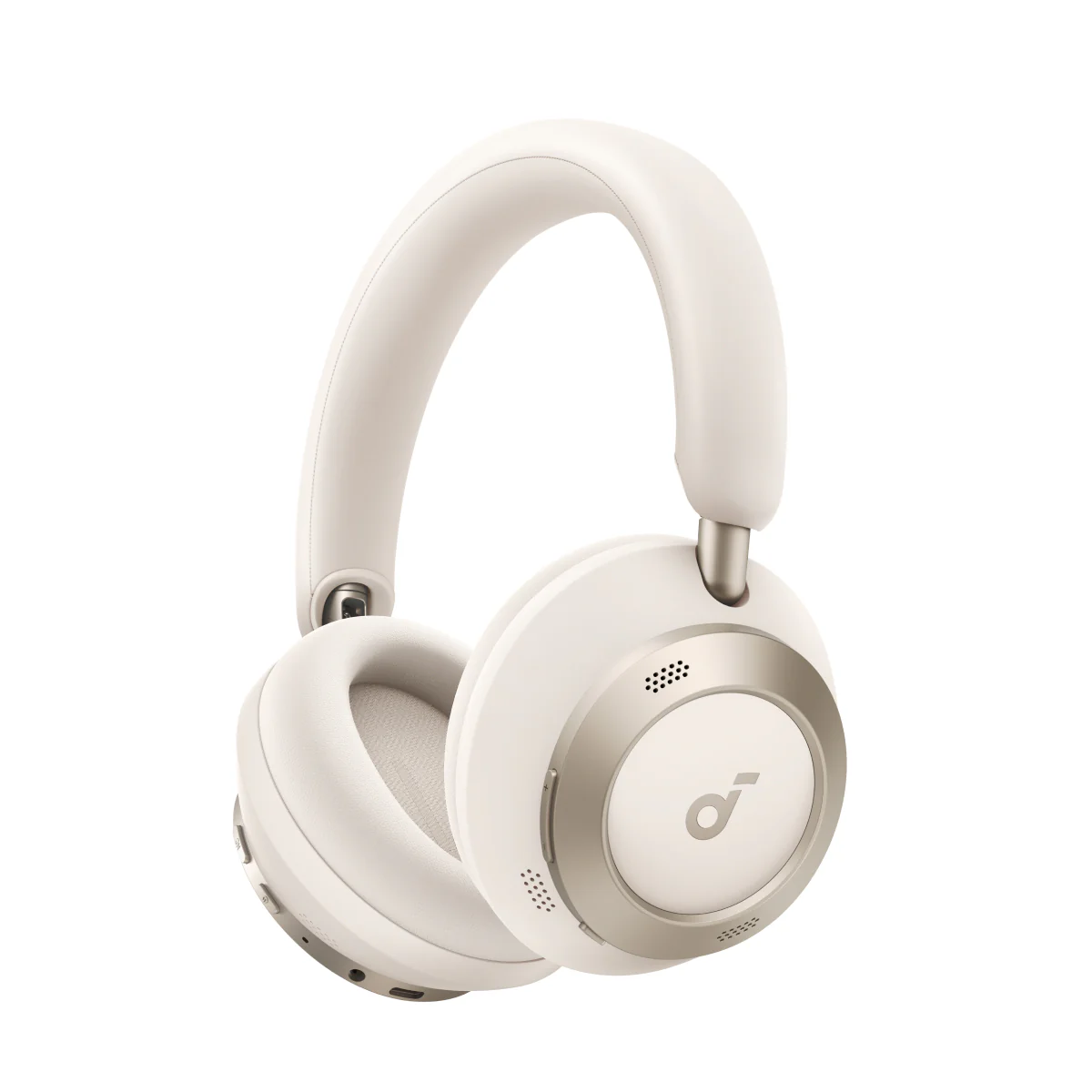 - Anker Soundcore Space One Pro, FlexiCurve OverEar Headphone, Adaptive Active Noise Cancelling Headphones Driven by 6 Mics, 60H Lossless Audio, Ultra-Fast Charging, Hi-Res Wireless, Comfortable Fit - White