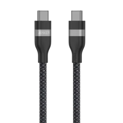 Anker Usb-C to Usb-C Cable (6ft, 240w, UpcycledBraided) - Black