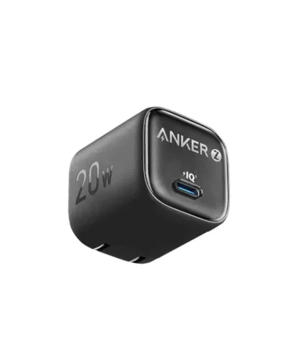 Anker Zolo 20w Usb-C Charger, IQ & PD 3.0, Mini Charger with Foldable Plugs, Low Temperature Charging, 10°C Cooler than Standard Charging, 2-Pin (US) - White