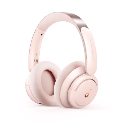 Anker soundcore Q30, Hybrid Active NoiseCancelling Headphones with Multiple Modes, Hi-Res Sound, Custom EQ via App, 50H Playtime, Comfortable Fit, Bluetooth, Multipoint Connection - Pink
