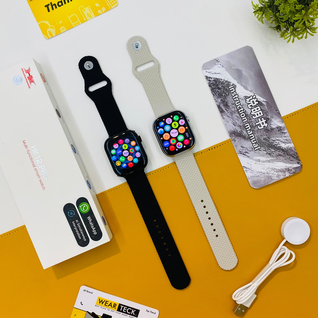 HK12 Pro Smart Watch Picture 1 - HK12 Pro Smart Watch | WhatsApp Reply & Bluetooth Sharing
