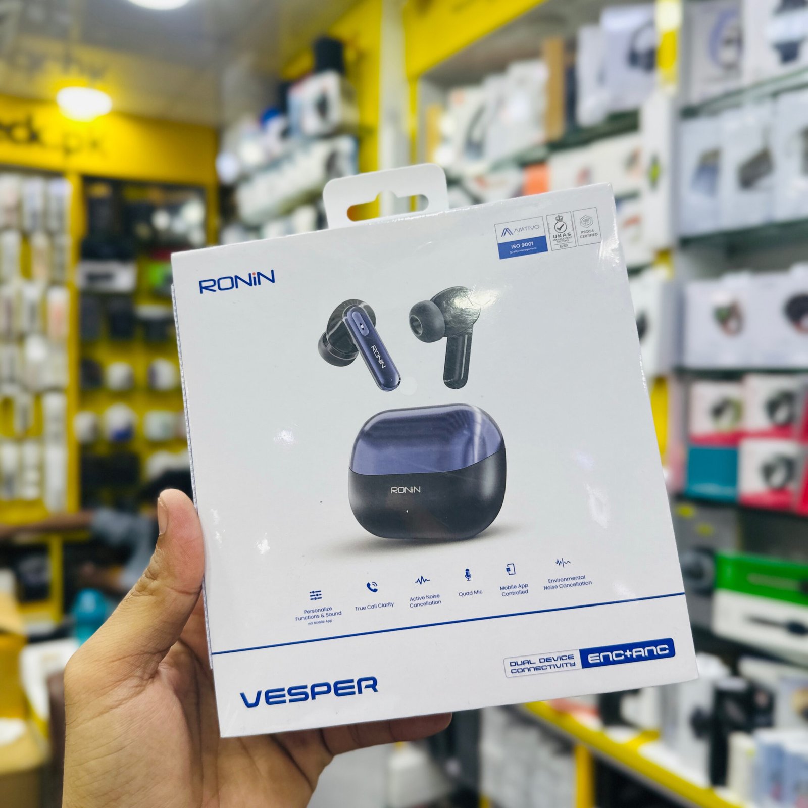 Ronin Vesper AI Earbuds | R-7075 A - Image 7