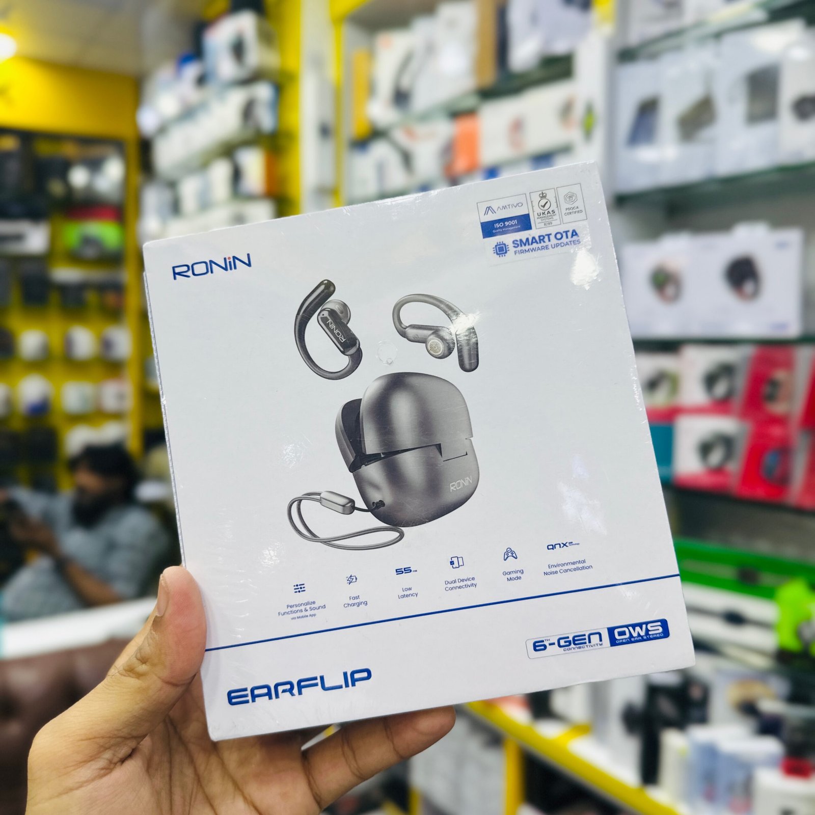- Ronin Ear Flip Earbuds | R-7150 Ronin Ear Flip Earbuds | R-7150 - Image 6