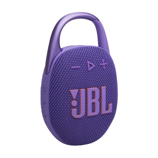 JBL Clip 5 Portable Bluetooth Speaker Purple - JBL CLIP 5 Bluetooth Speaker