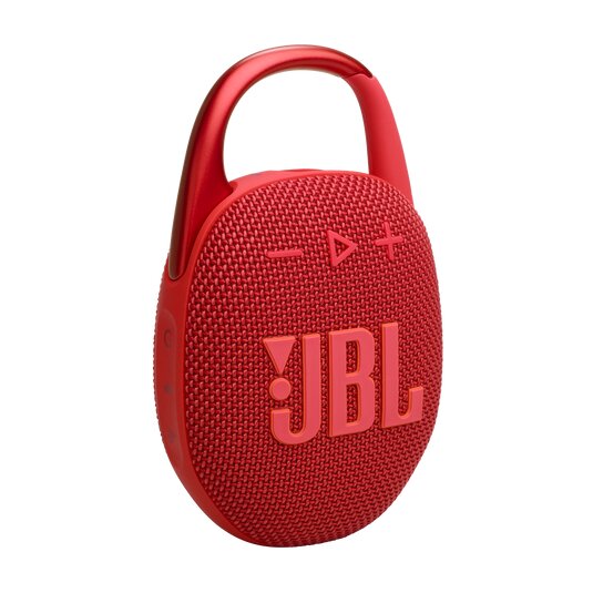 JBL Clip 5 Portable Bluetooth Speaker Red - JBL CLIP 5 Bluetooth Speaker