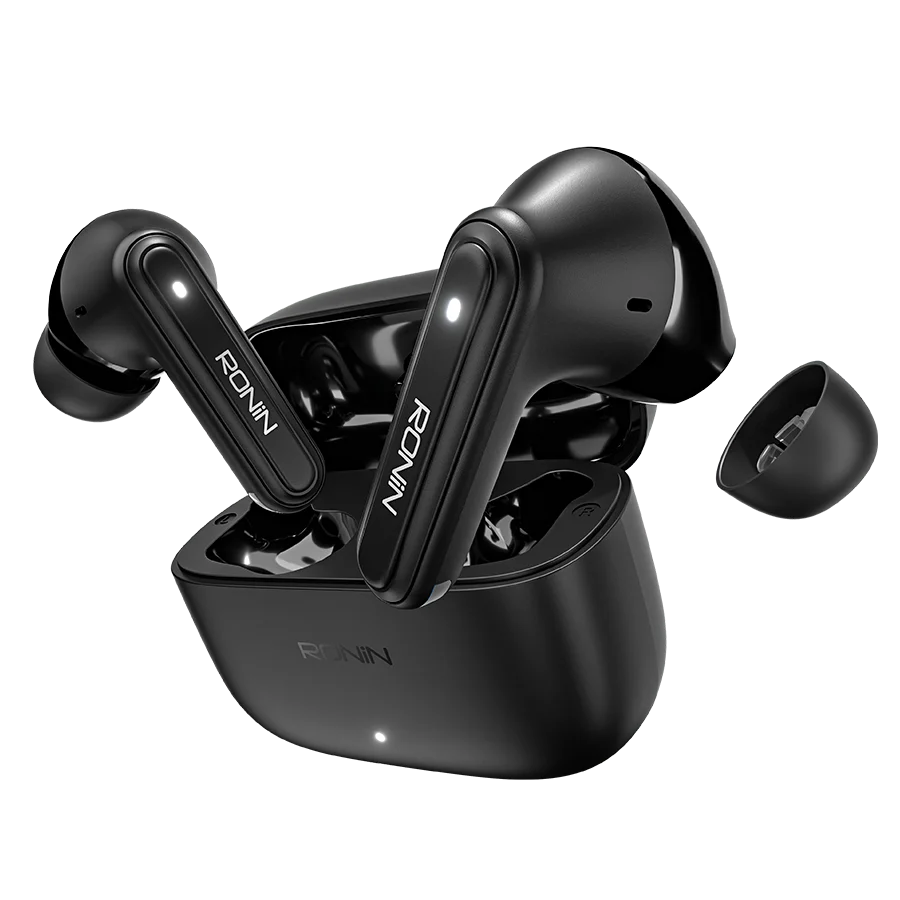 Ronin Evolve Earbuds Black 4 - Ronin Evolve Earbuds | R-7115
