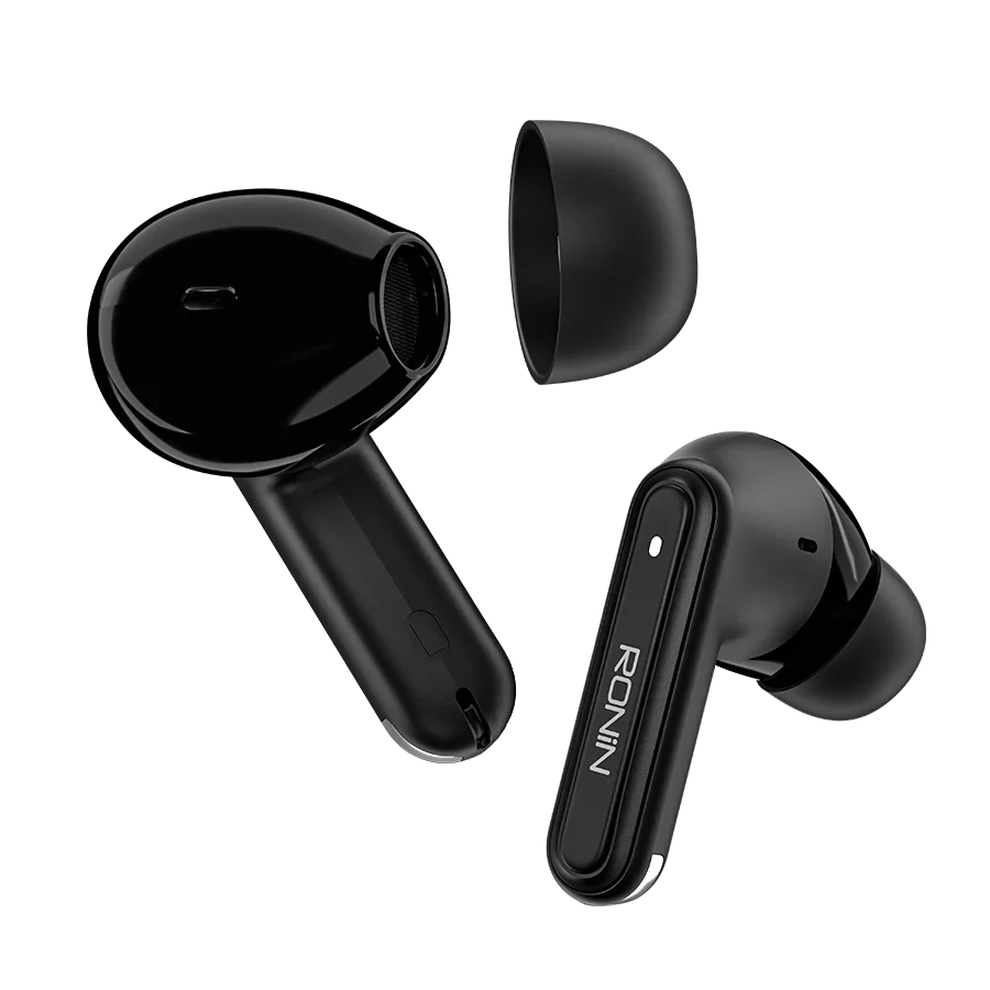 Ronin Evolve Earbuds Black 5 - Ronin Evolve Earbuds | R-7115