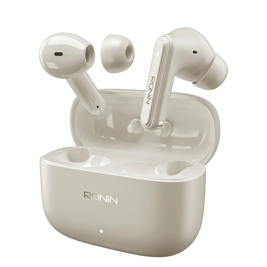 Ronin Evolve Earbuds Desert White 1 - Ronin Evolve Earbuds | R-7115