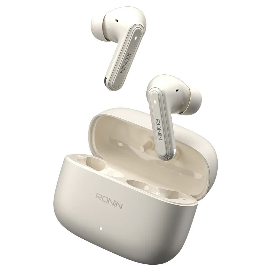 Ronin Evolve Earbuds Desert White 2 - Ronin Evolve Earbuds | R-7115